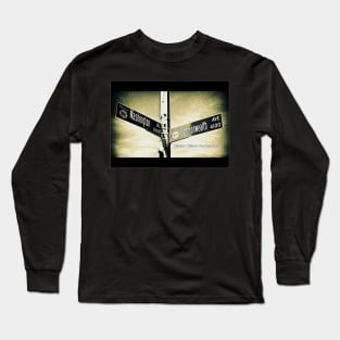 Washington Boulevard & Commonwealth Avenue1 Culver City California by Mistah Wilson Photography Long Sleeve T-Shirt